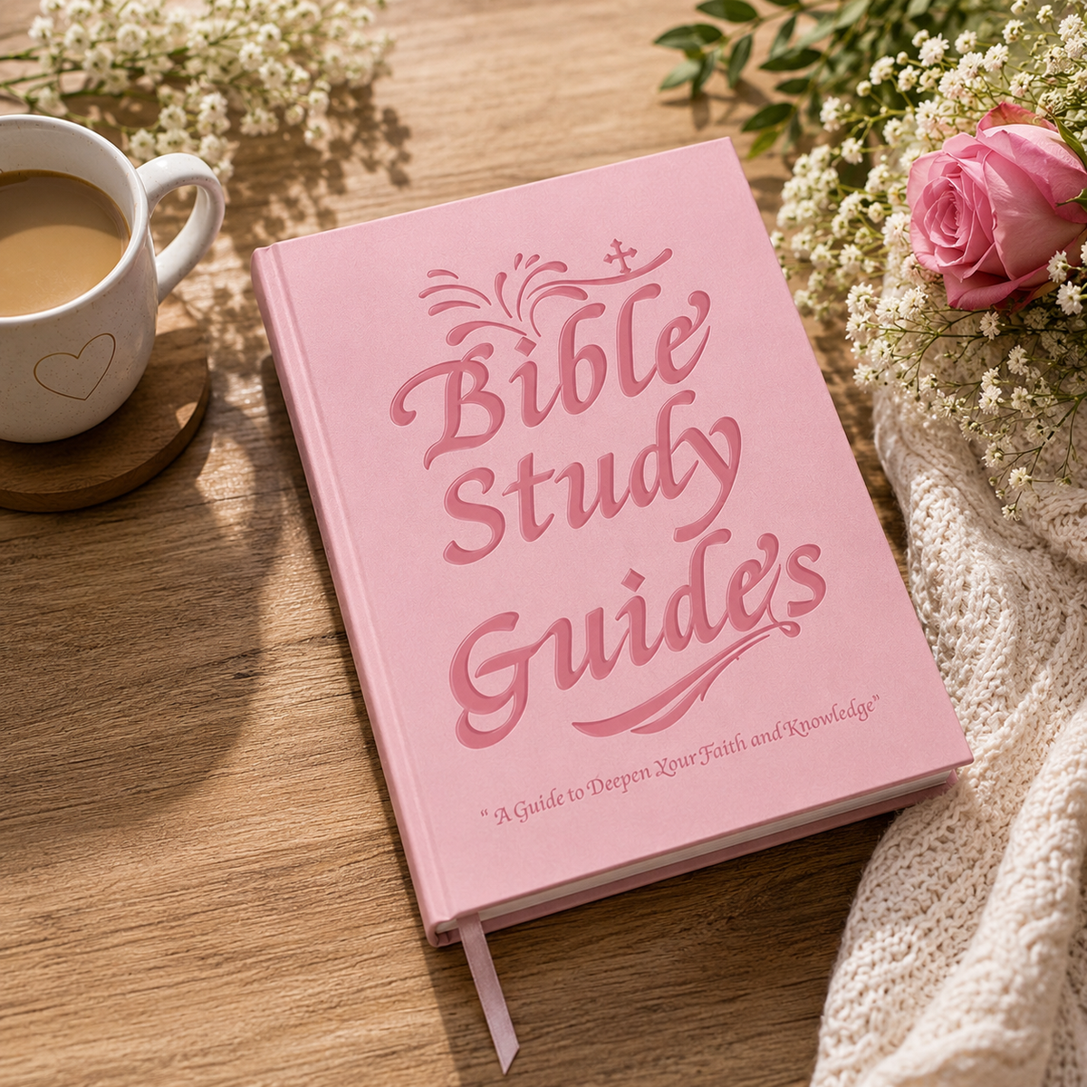 Bible Study Guide – A Guide to Deepen Your Faith and Knowledge Pink