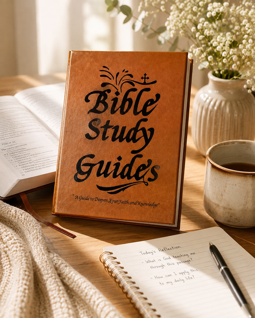 Bible Study Guide – A Guide to Deepen Your Faith and Knowledge Brown