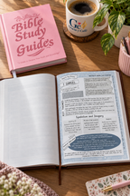 Bible Study Guide – A Guide to Deepen Your Faith and Knowledge Pink