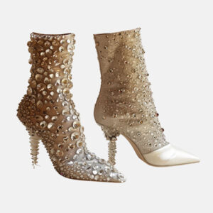 Astrid lace up boots in camel